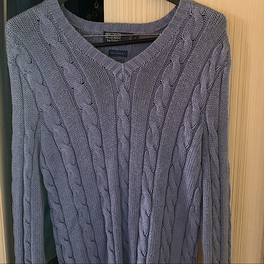 Women’s Polo by Ralph Lauren tussah silk sweater